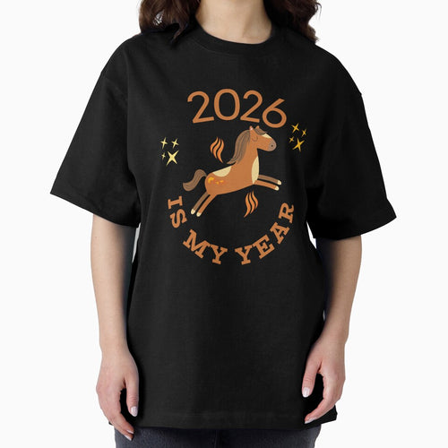 2026 Is My Year Cute Fire Horse by TurtleQuirks