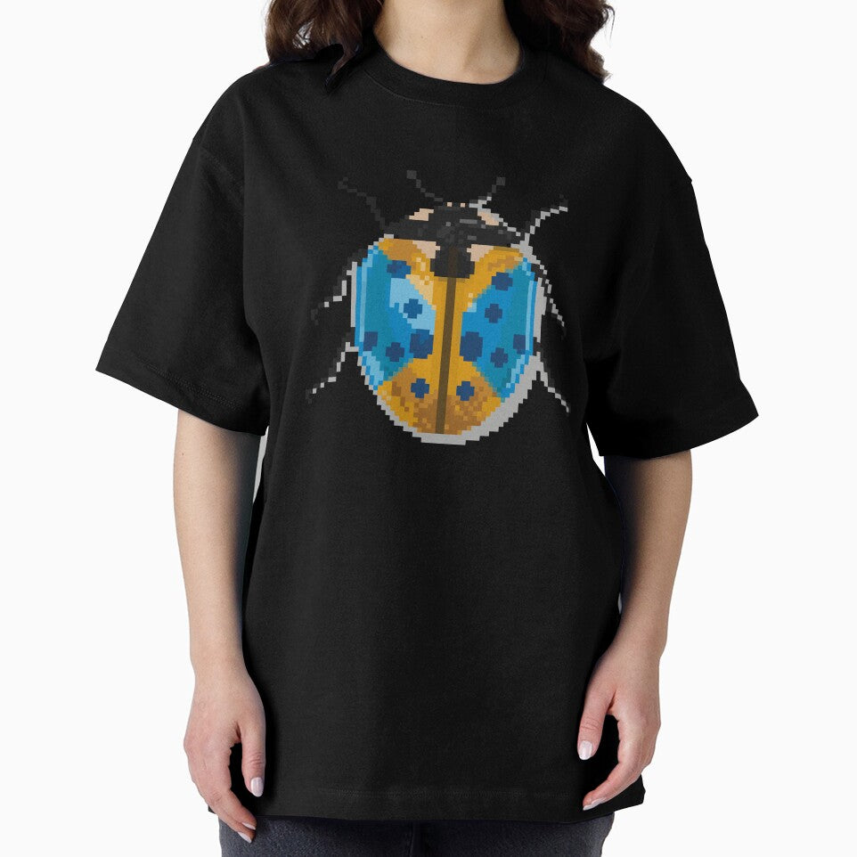 Pixel art beetle nº 037 by Kanistamps