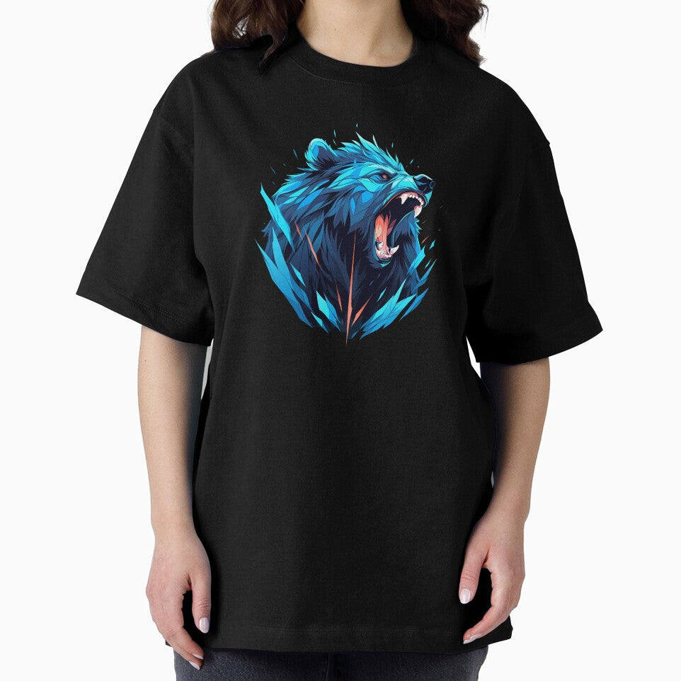 wild bear head by skateras
