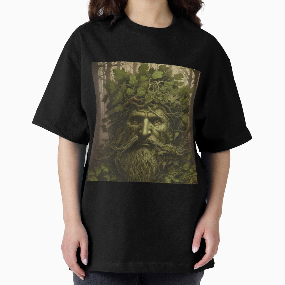 The Green Man protects nature by Karl Aldinger