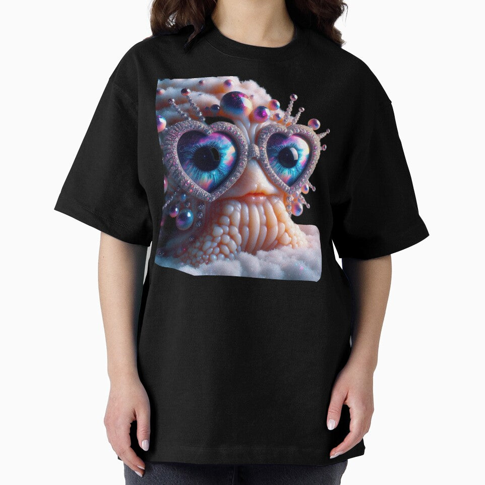 Cosmic Heart Glasses Creature by LujziWorld