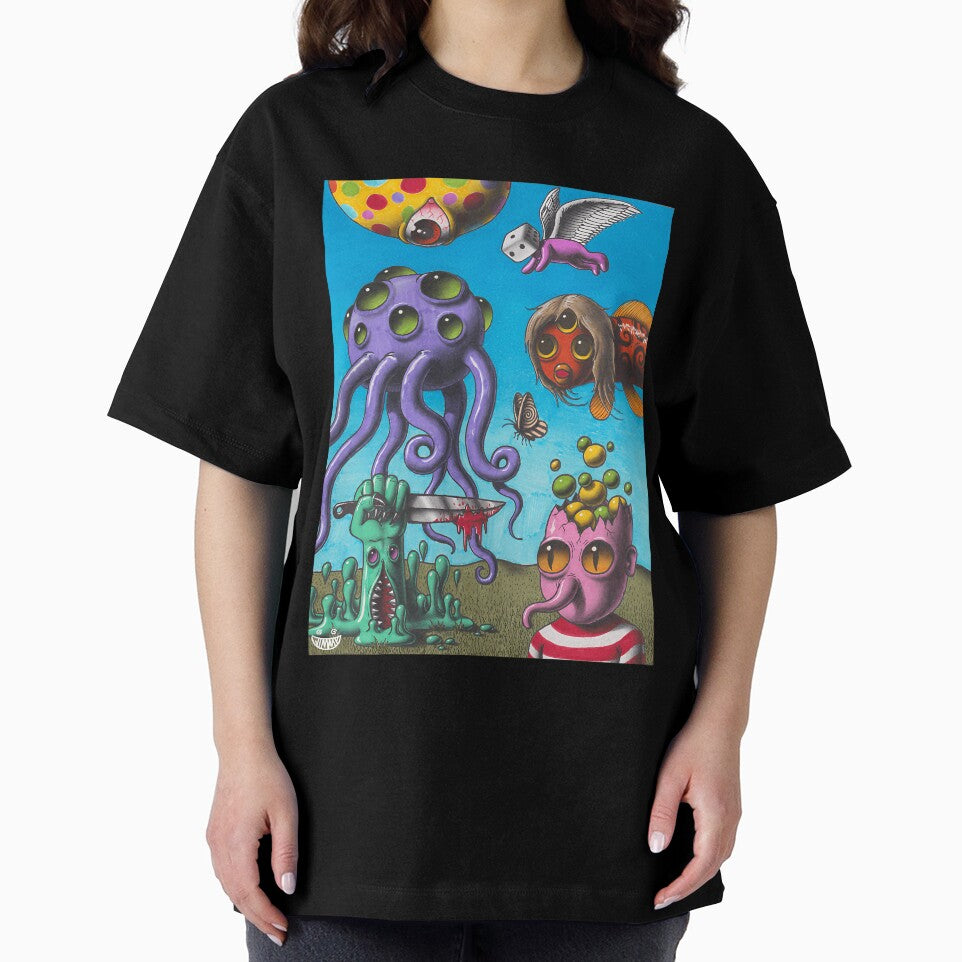 Trippy Alien Cephalopod Surreal Space Art by ugmrbhbm6