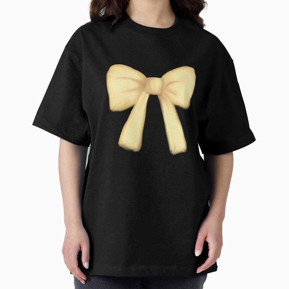 Butter Yellow Bow by BlissfulBean