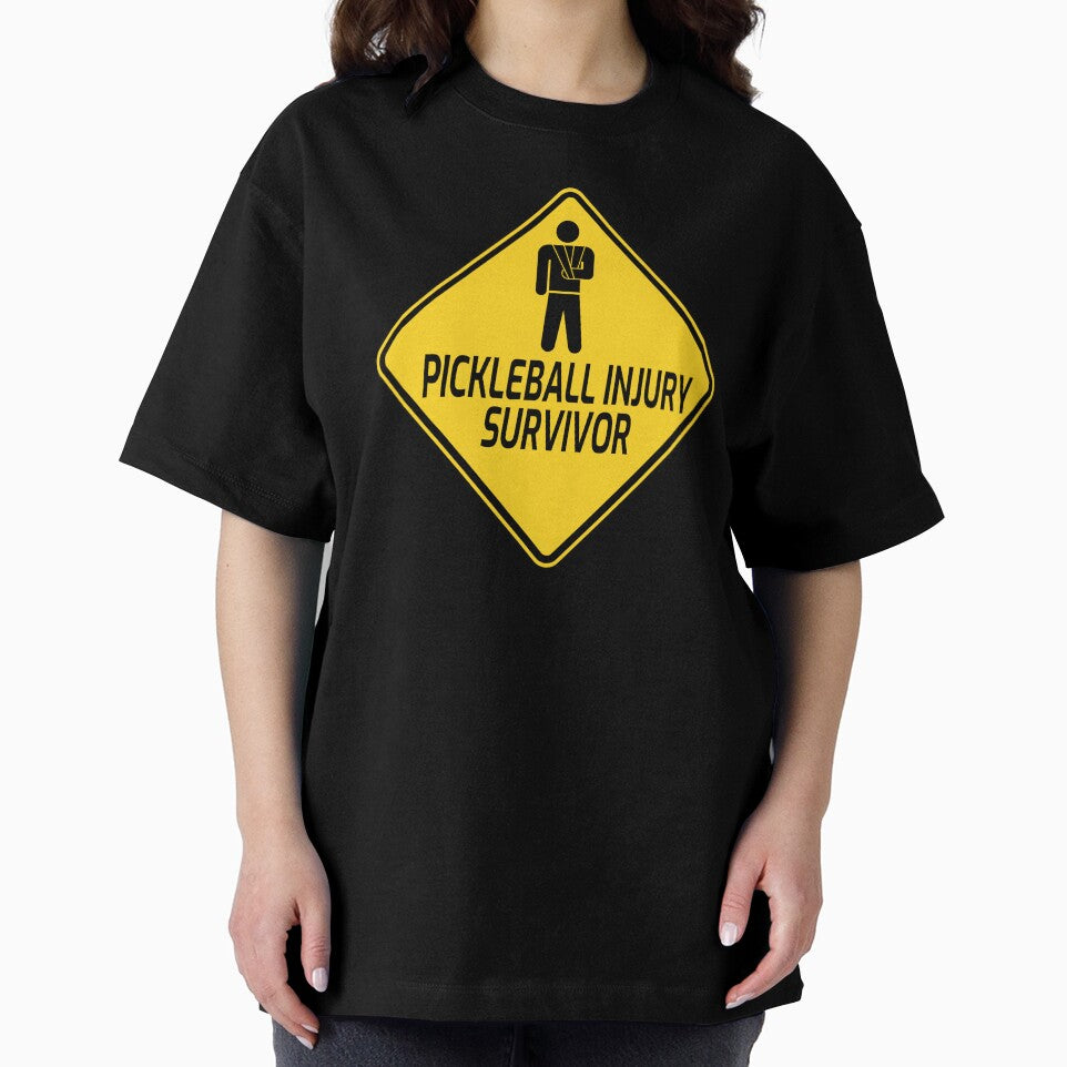 Pickleball Injury Survivor Funny Pickleball Saying by jojosign