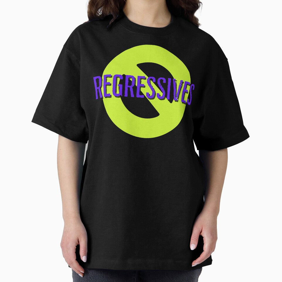 Ban Regressives Bright Green Sign Design by EarthArtDesigns