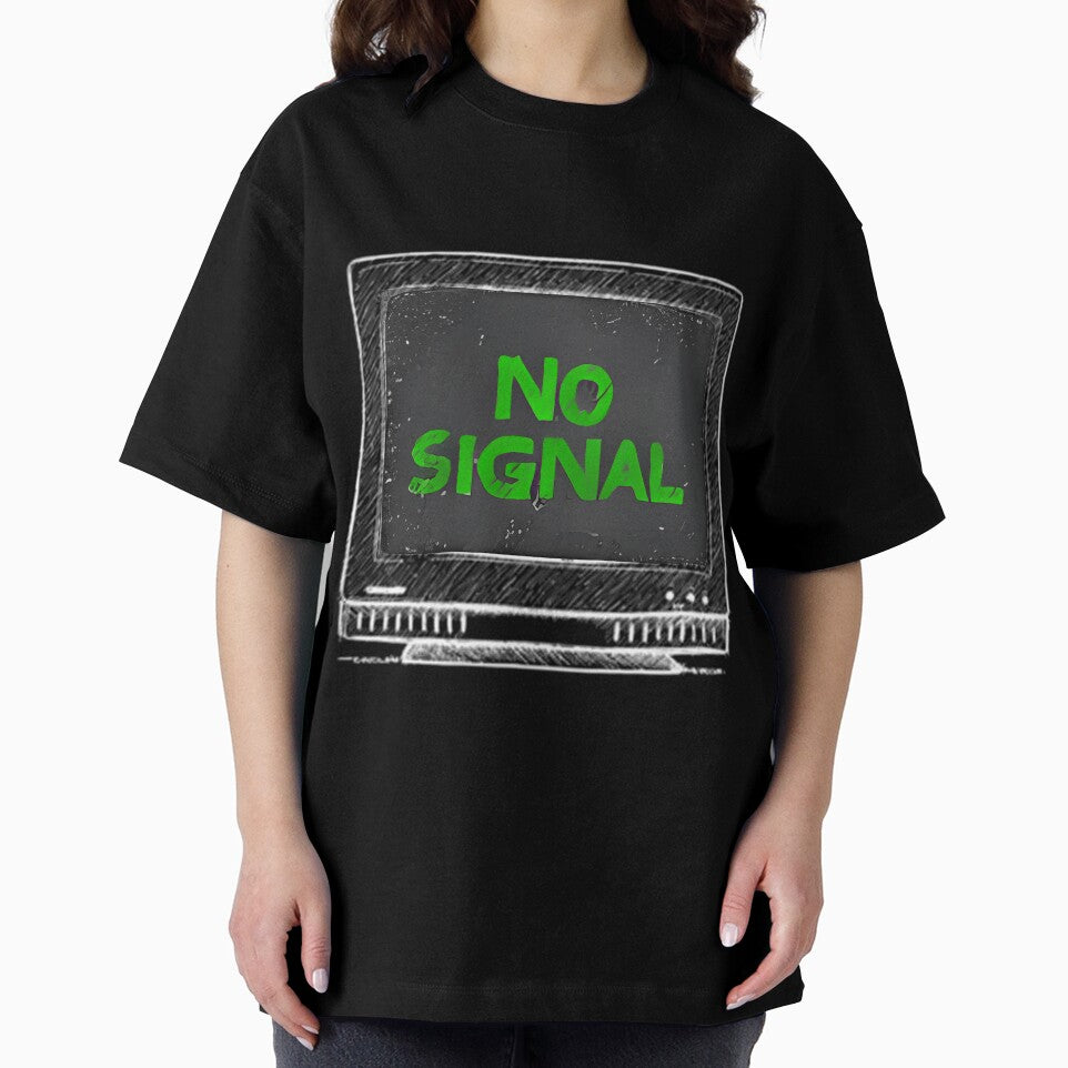 Retro No Signal TV Static Vaporwave Aesthetic by qnvpewhwim55