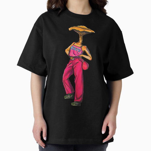 2000s mushroom girl by stickiefrogs
