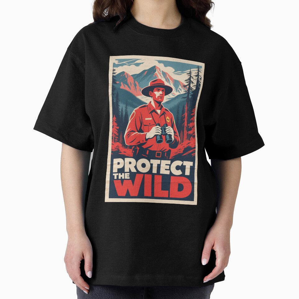Protect the Wild – Forest Ranger Hope Style propaganda retro by HoopeStylee