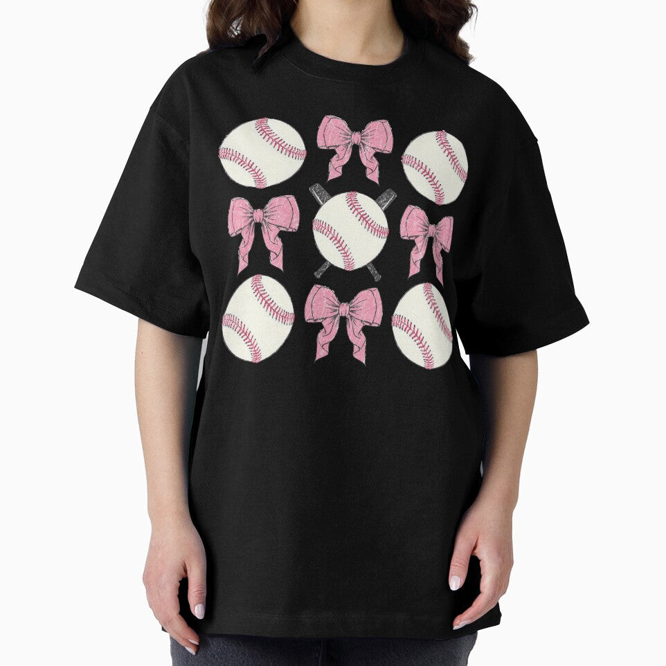 Coquette Baseball Bow Bows Baseball Cute Baseball Mom Game Fall by XuanhieuBp
