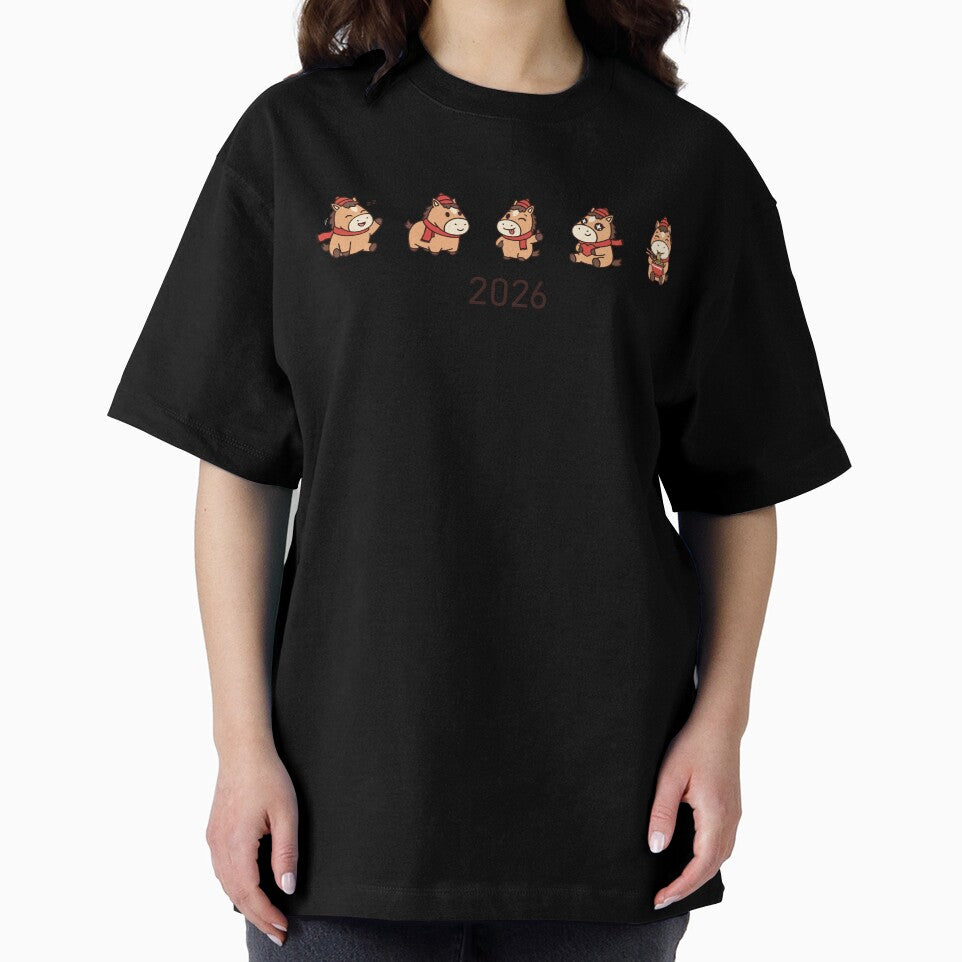 Chinese New Year 2026 Cute Horse – Year of the Horse Kawaii Lunar New Year Design by artworkathome