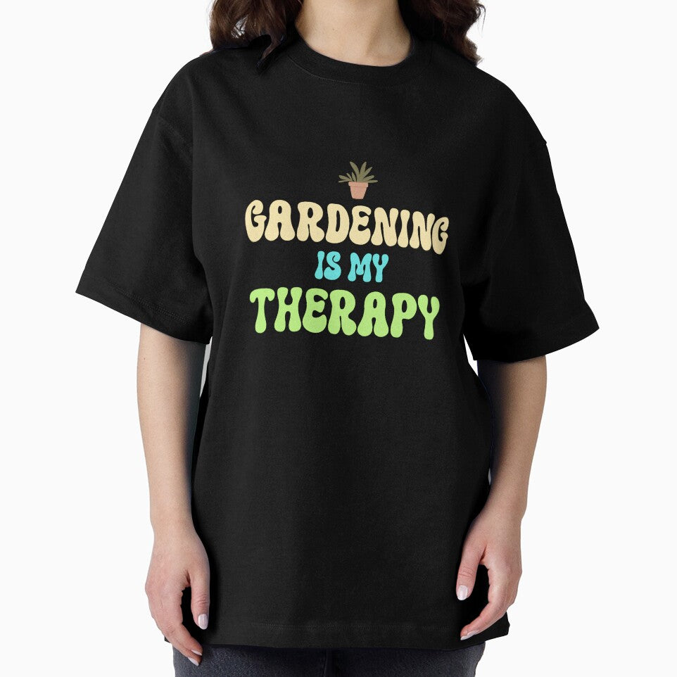 Gardening Is My Therapy Cool Gardening by LamountTees
