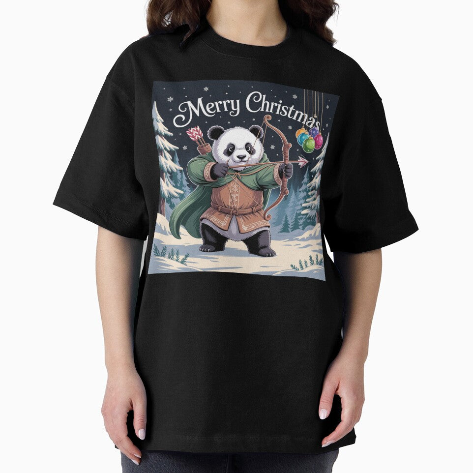 Merry Christmas Panda Archer by NicolasGlowArt