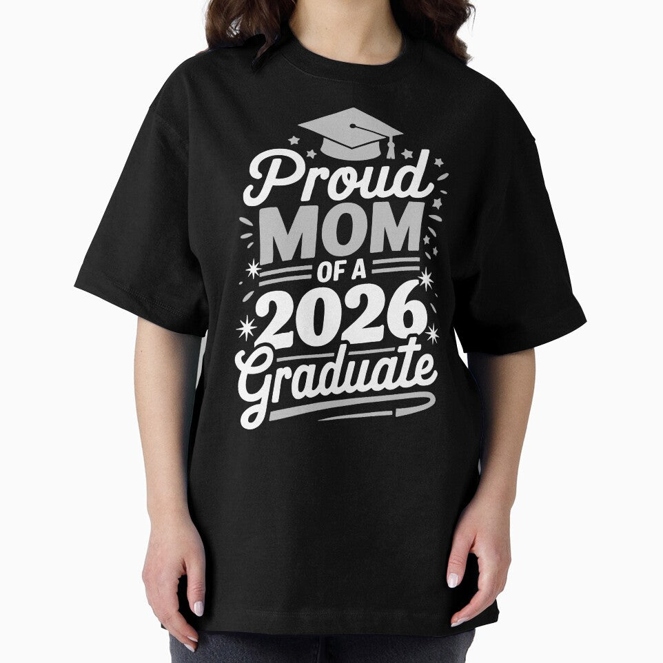 Proud Mom Of A 2026 Graduate by Living You  Apparel