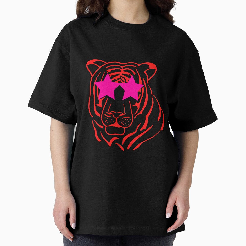 Preppy star eyed pink tiger by SUUSCK ★