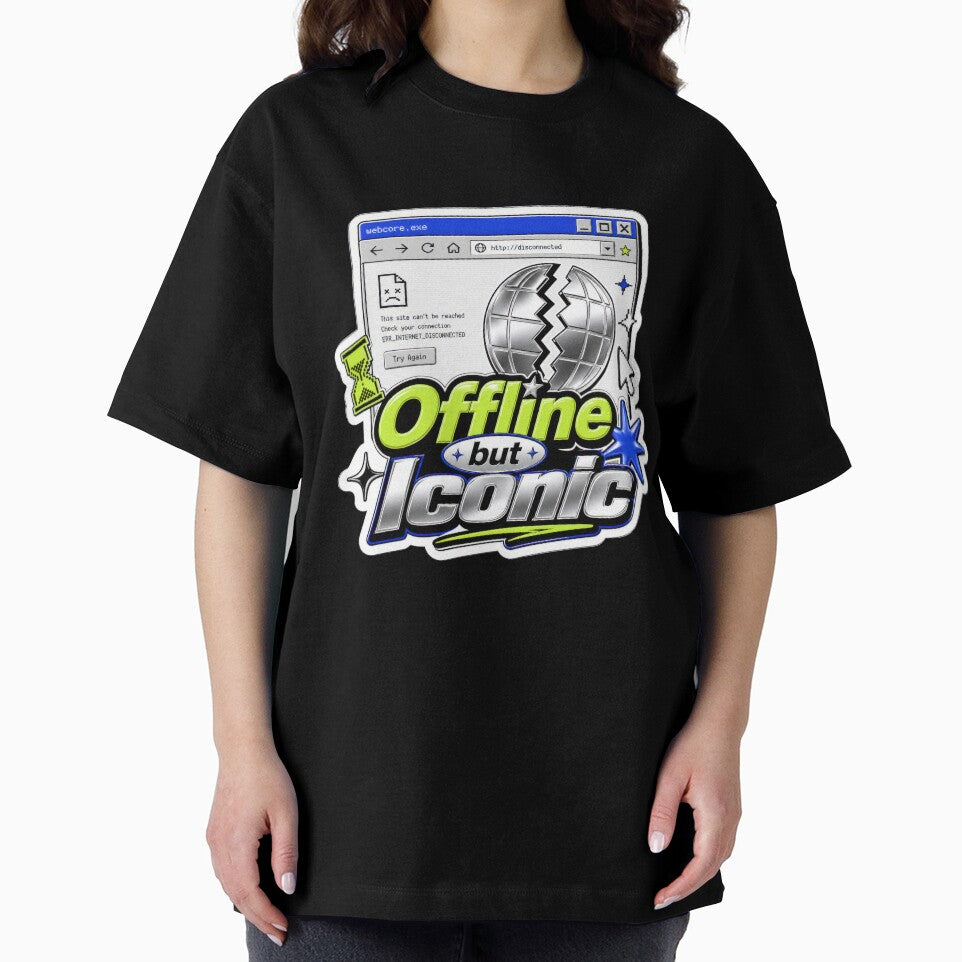 Offline But Iconic Retro Internet Sticker by Sketchlegacy