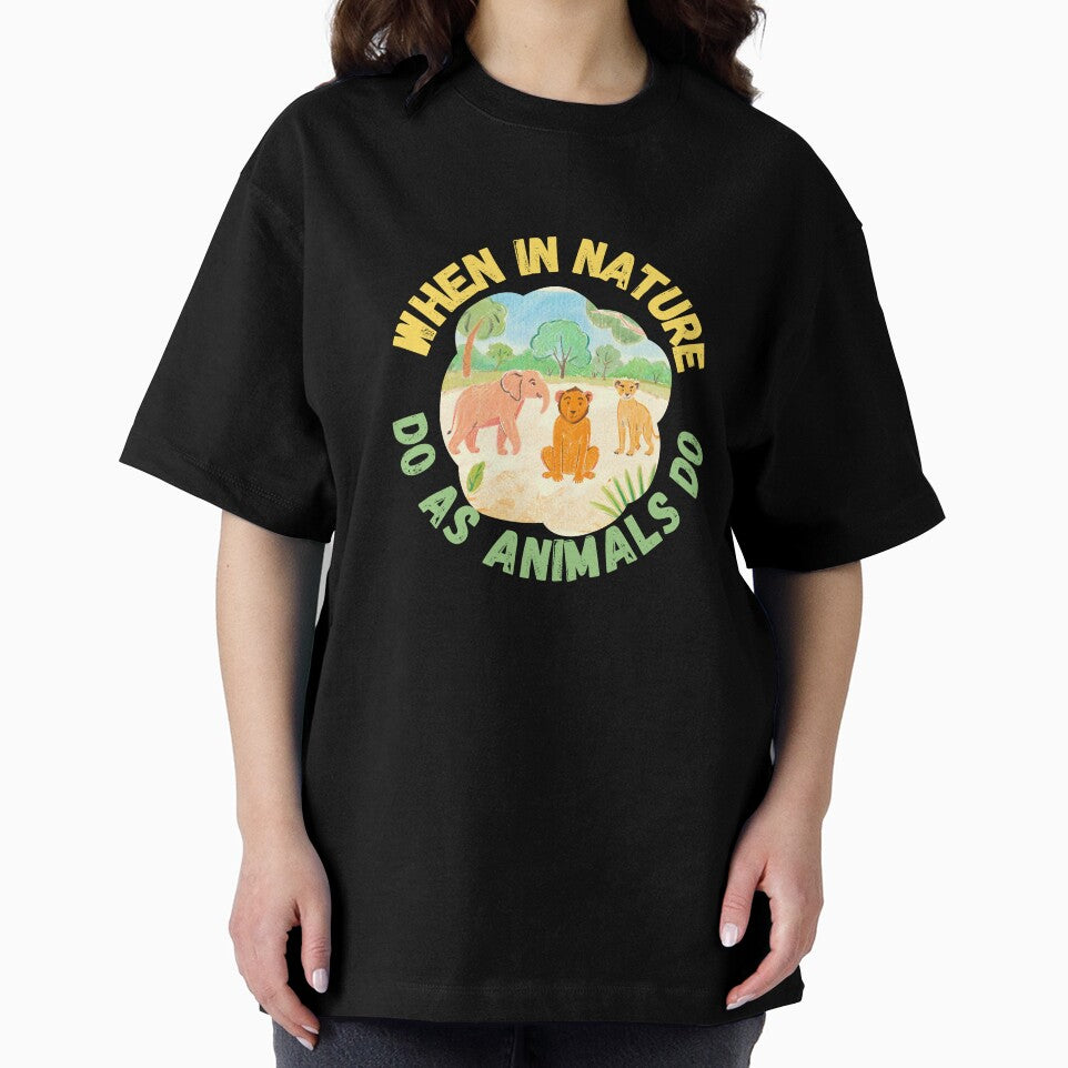 When In Nature Do As Animals Do by PunnyPawsArt