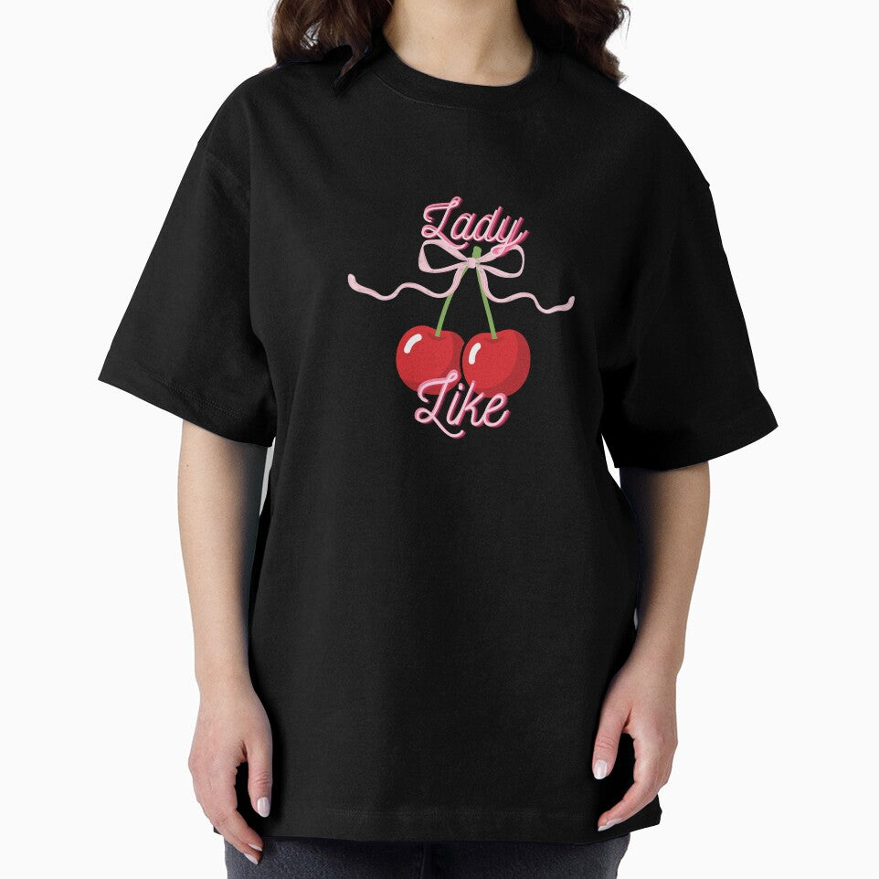 lady like cherries pink bow coquette cozy girly by pasteldreams26
