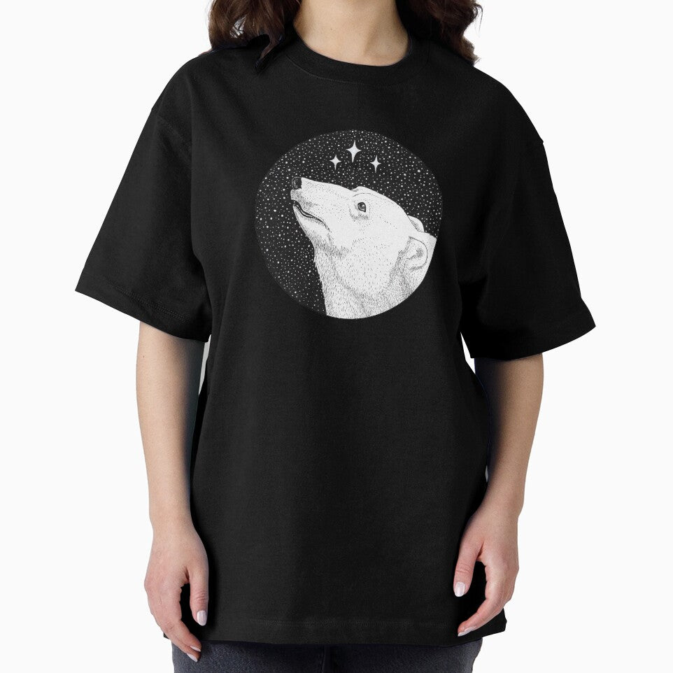 Polar Bear Night Sky by kohola-kai