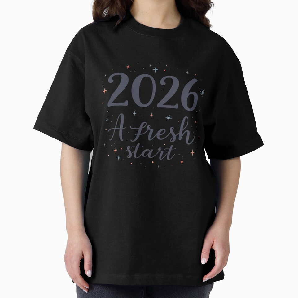 2026 A Fresh Start – New Year Motivation Typography Design by Design-Pro-21