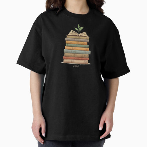 2026 Reading List Tracker - Bookish New Year Goal - Minimalist Library Art by YvkafromPoland