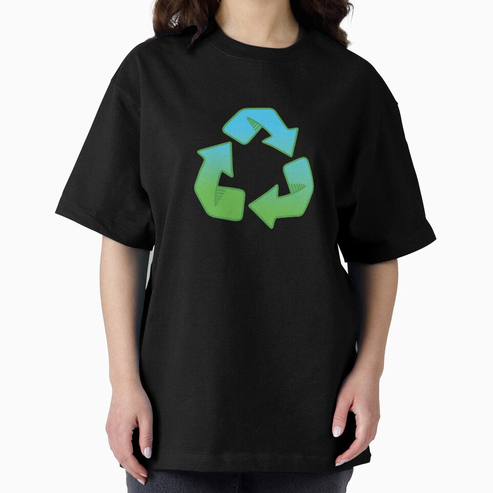 Green Living Recycling Symbol Climate Change Awareness by ElJimmo