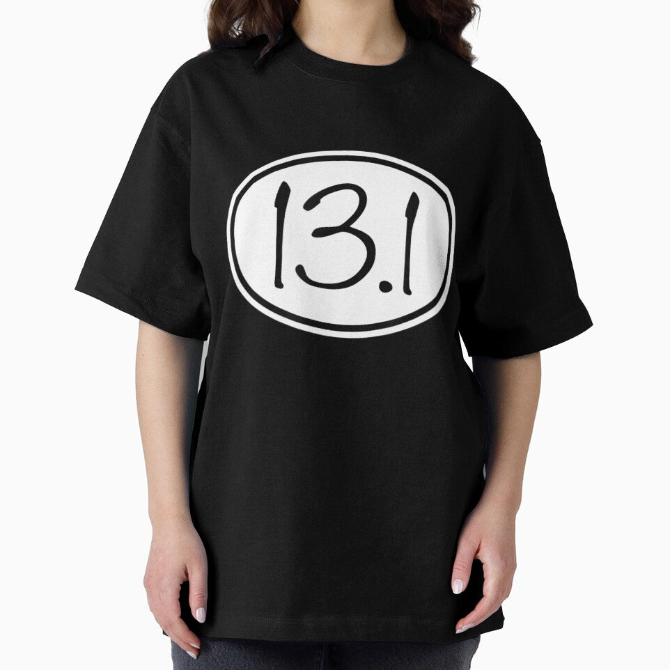 13.1 Oval Half Marathon Decal Running by LohaetaGyaseas