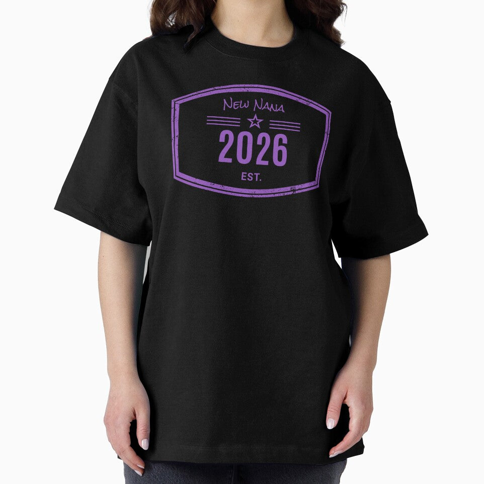 Arrivals range - New Nana Est. 2026 Vintage Emblem by Teacuppupdesign