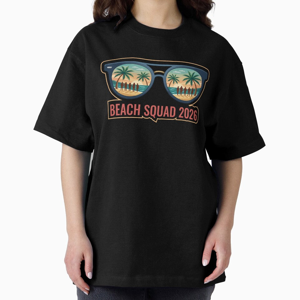 Beach Quad 2026 Summer Surfing Group Vacation Art by PixelWaveBD