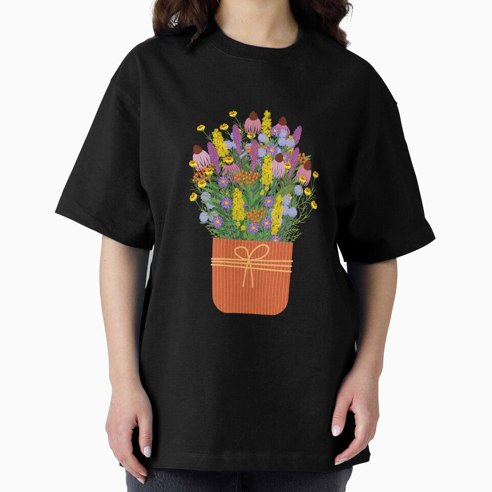 Bouquet of Native Flowers in Ochre by Bittersweet Gardener