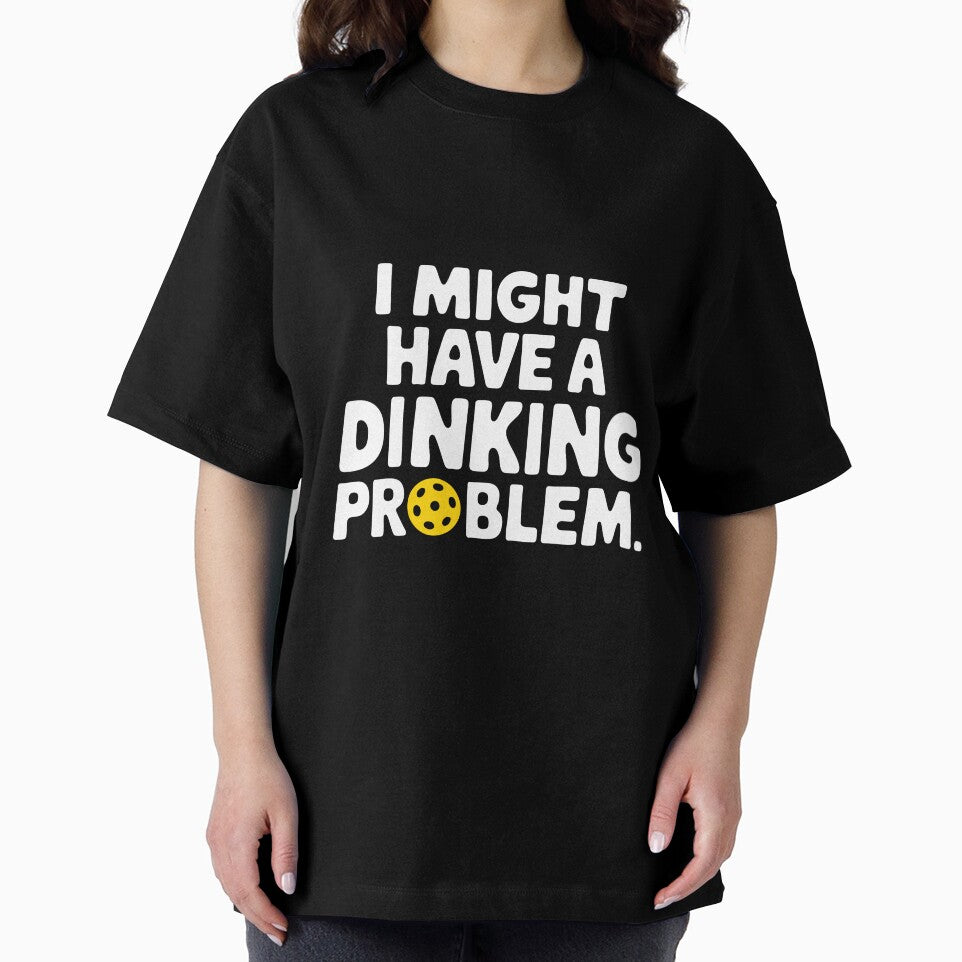 Funny Pickleball Dinking Problem Pun Gift pickle ball humour by w1ckerman