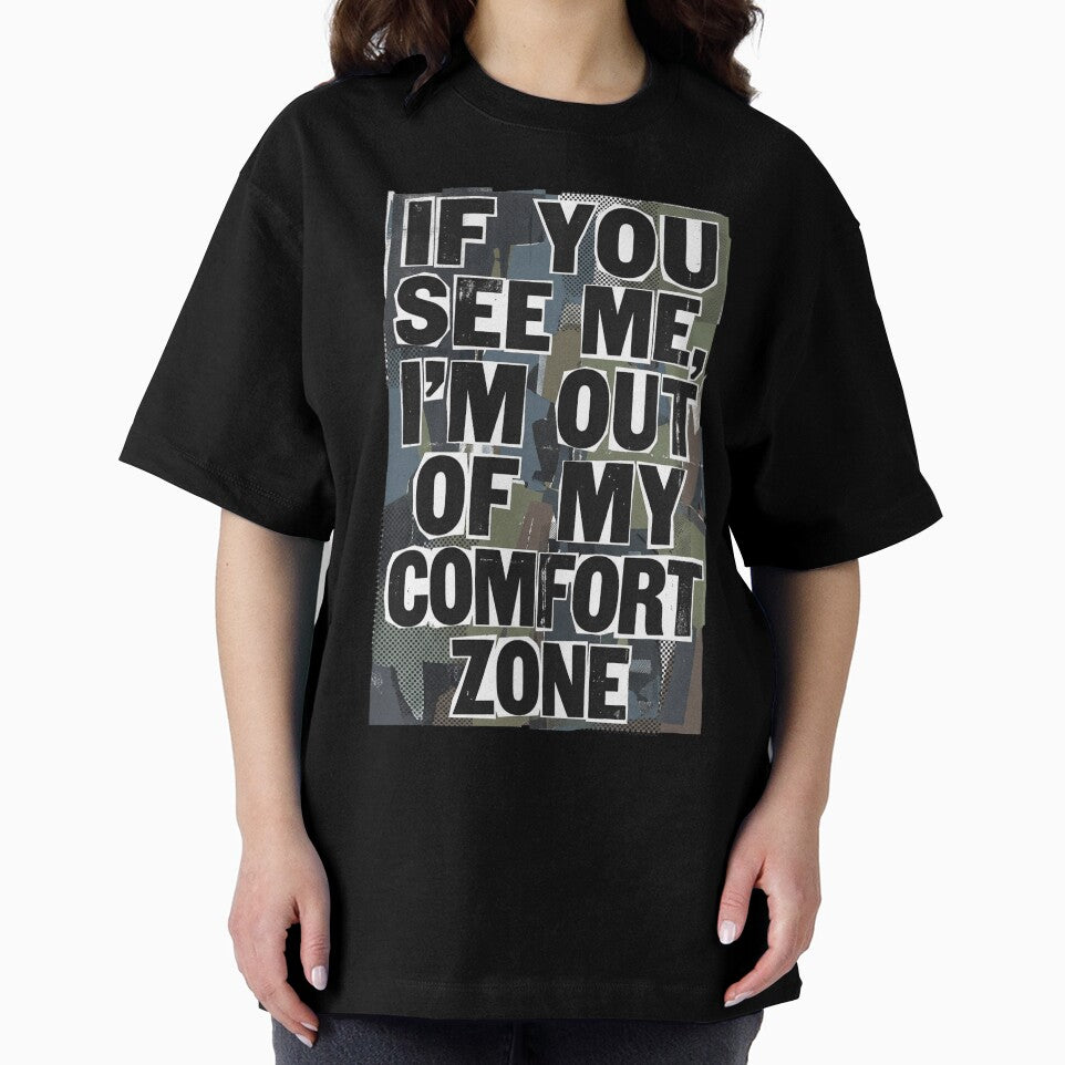 [TEXT ONLY] No.3: Out Of My Comfort Zone Funny Introvert by NO BEAVER NO PUNK