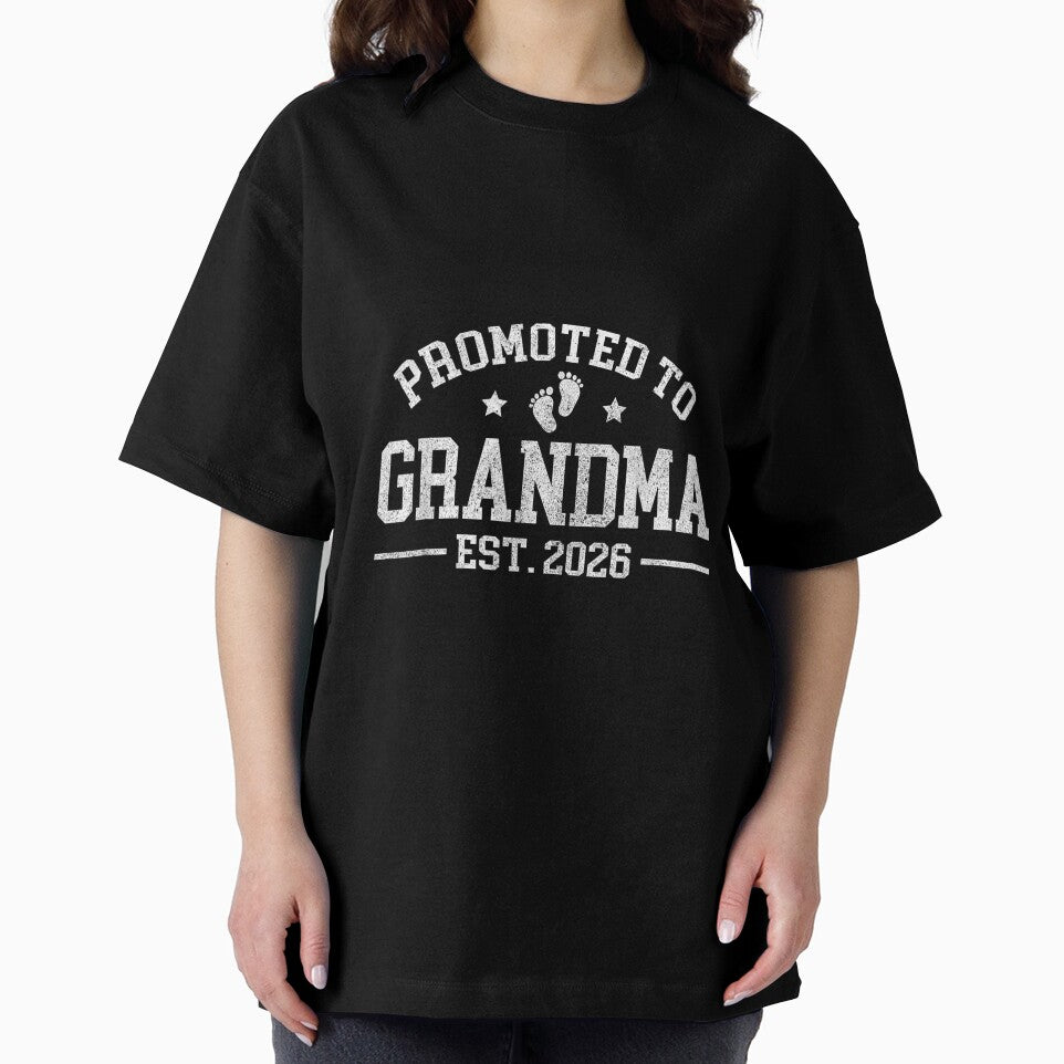 Promoted to Grandma est. 2026 Grandparents Baby Announcement by mjohnson9