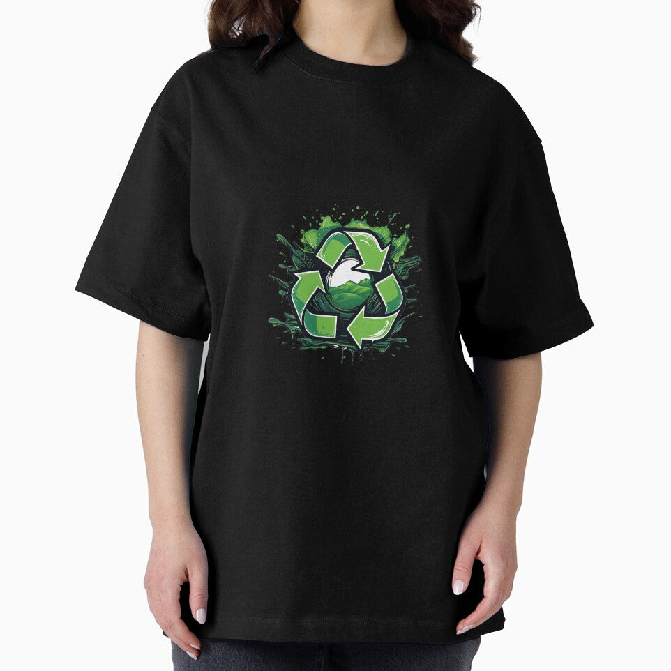 Recycling Symbol: Save The Earth! by HausCrafted