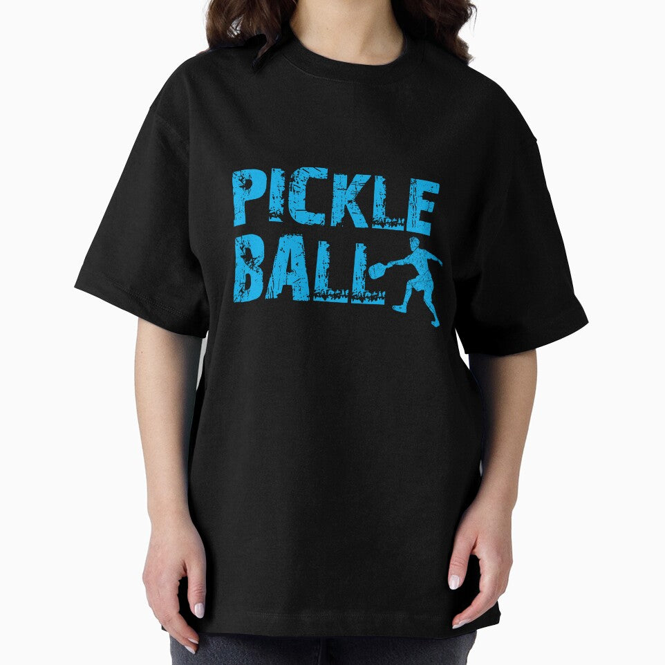 Pickleball Player Silhouette – Funny Pickle Baller Sport Design 5 by mcraft studio