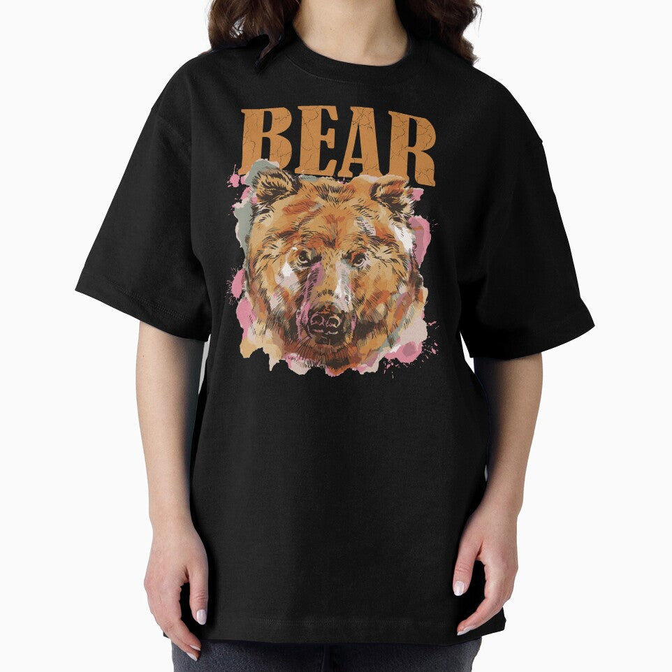 Cute watercolor bear design for bear lovers. by Hema Thilakaratne