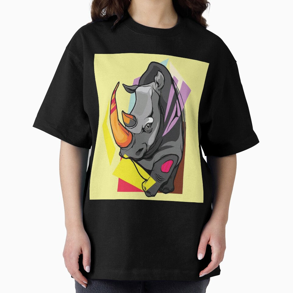 Abstract Rhino Graphic Design by SuirerAchelle
