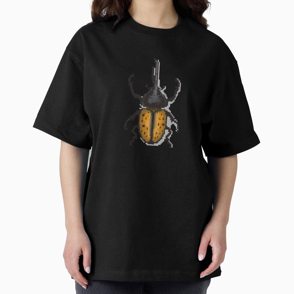 Pixel art beetle nº 44 by Kanistamps