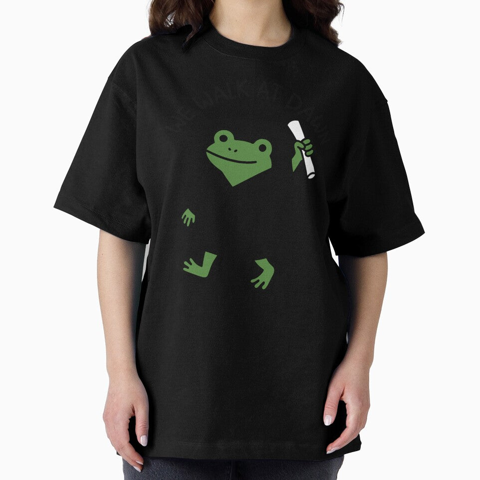 We Walk At Dawn Graduation Frog Funny Grad Class Of 2026 by gunaone-design