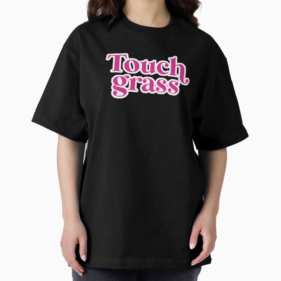 Touch grass Pink by birchwoodgreen