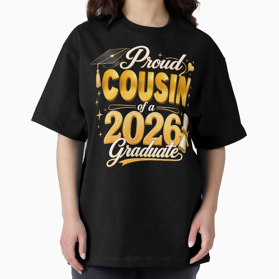 Proud Cousin 2026 Graduate Senior Graduation Family Pride by Fereskabilon
