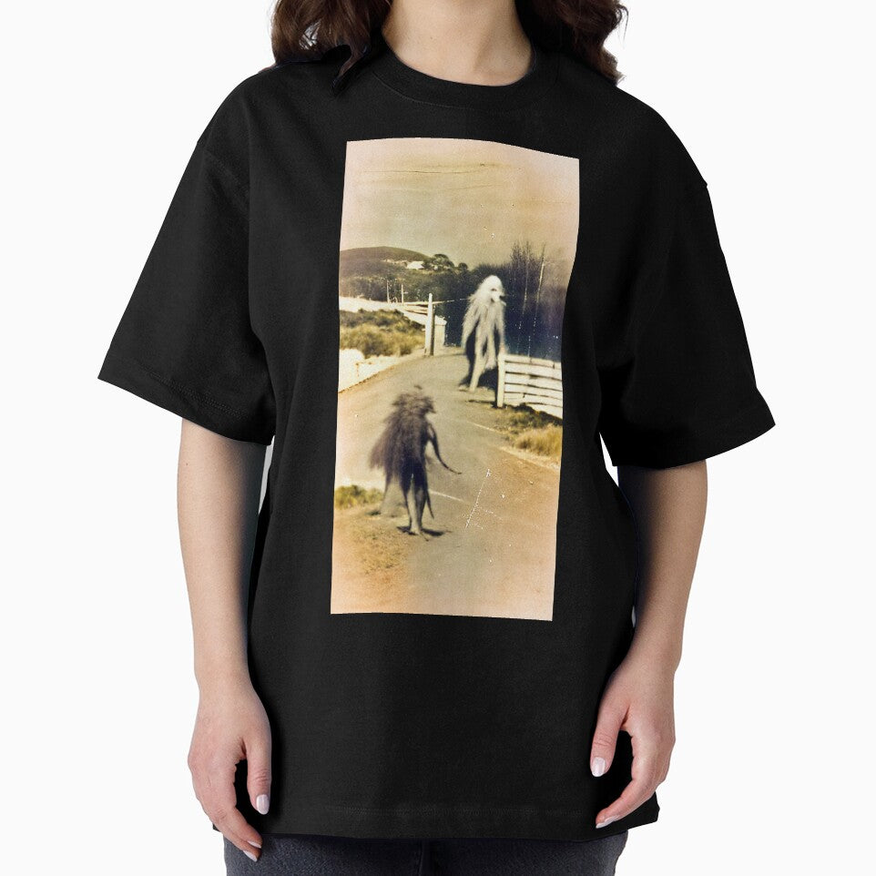 A vintage photo of a skinwalker by kiertwice