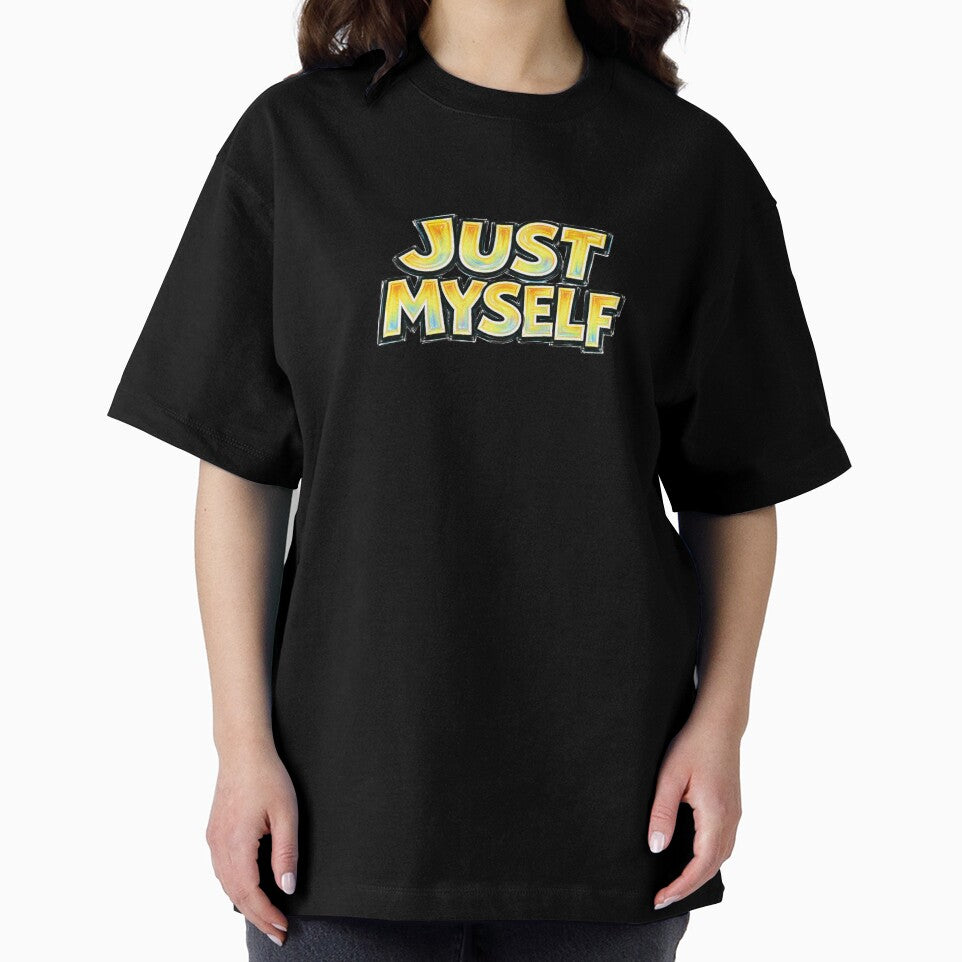 Just Myself – hand drawn childlike typography by Mac Sketches