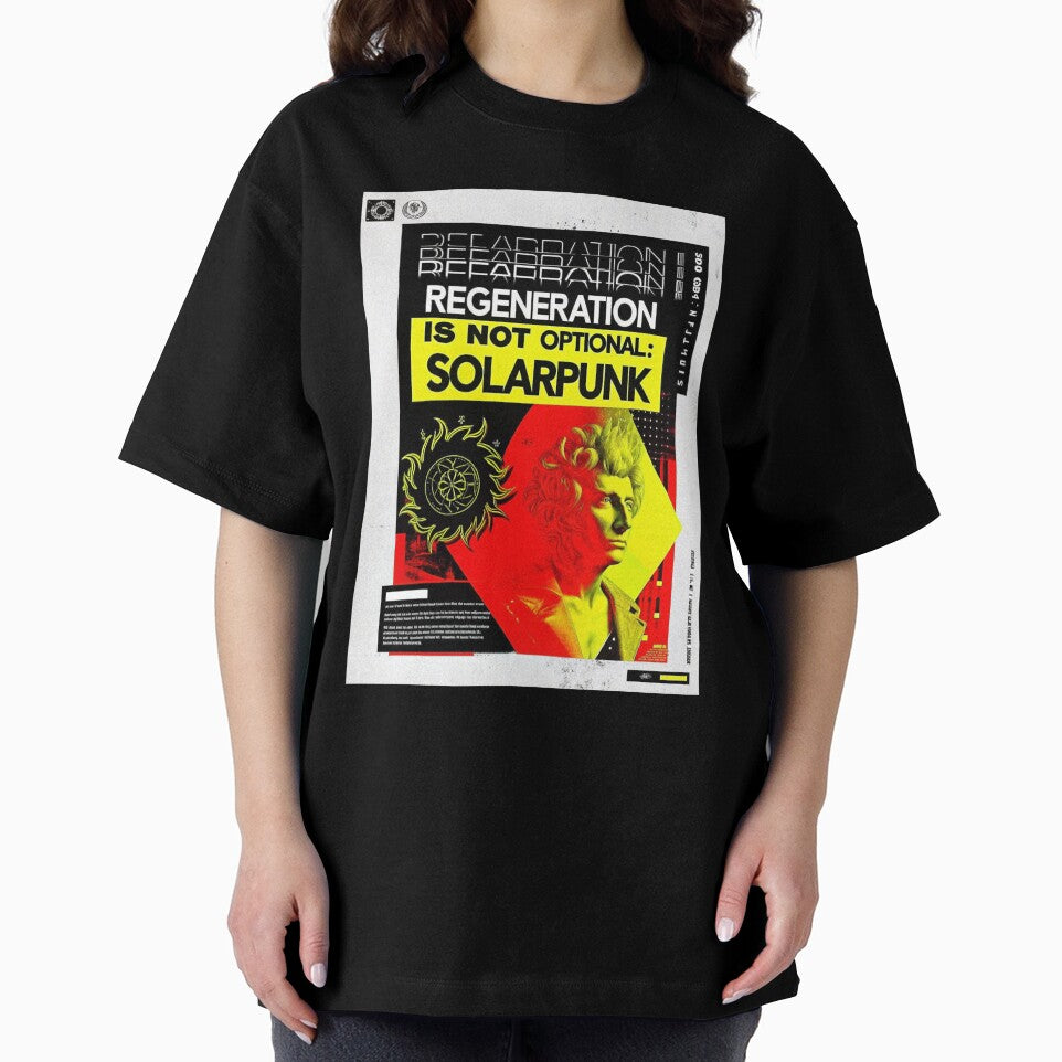 Solarpunk Poster Mandatory by Raw-Ink