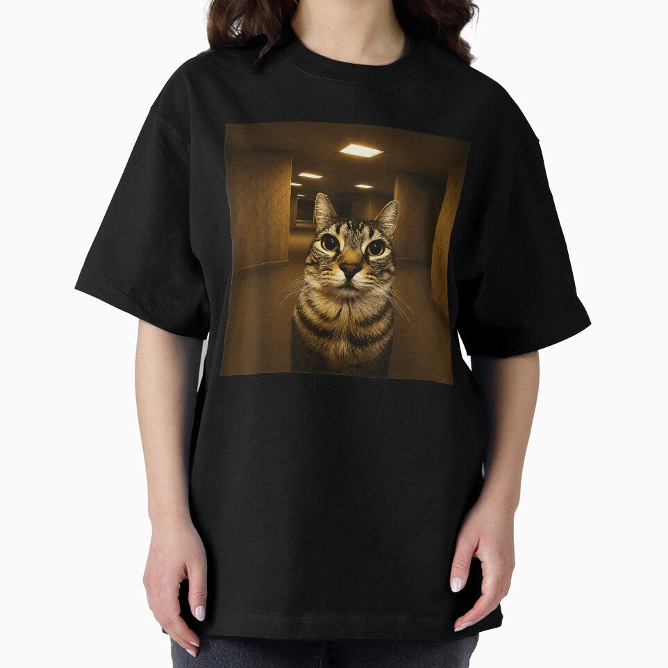 Uncanny Tabby Cat Backrooms Liminal Space Weirdcore by DanielVantiOAL