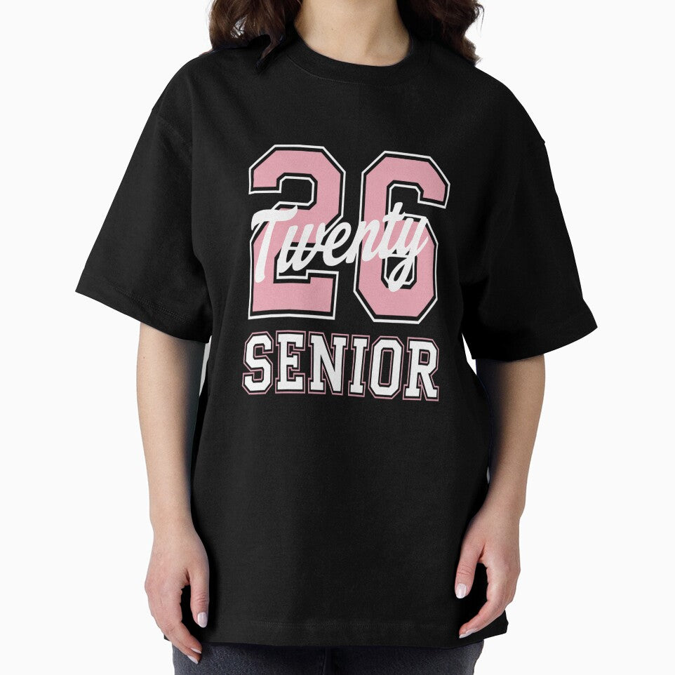 Senior Class of 2026 Graduation Arched Varsity Pink by BlassmausArt