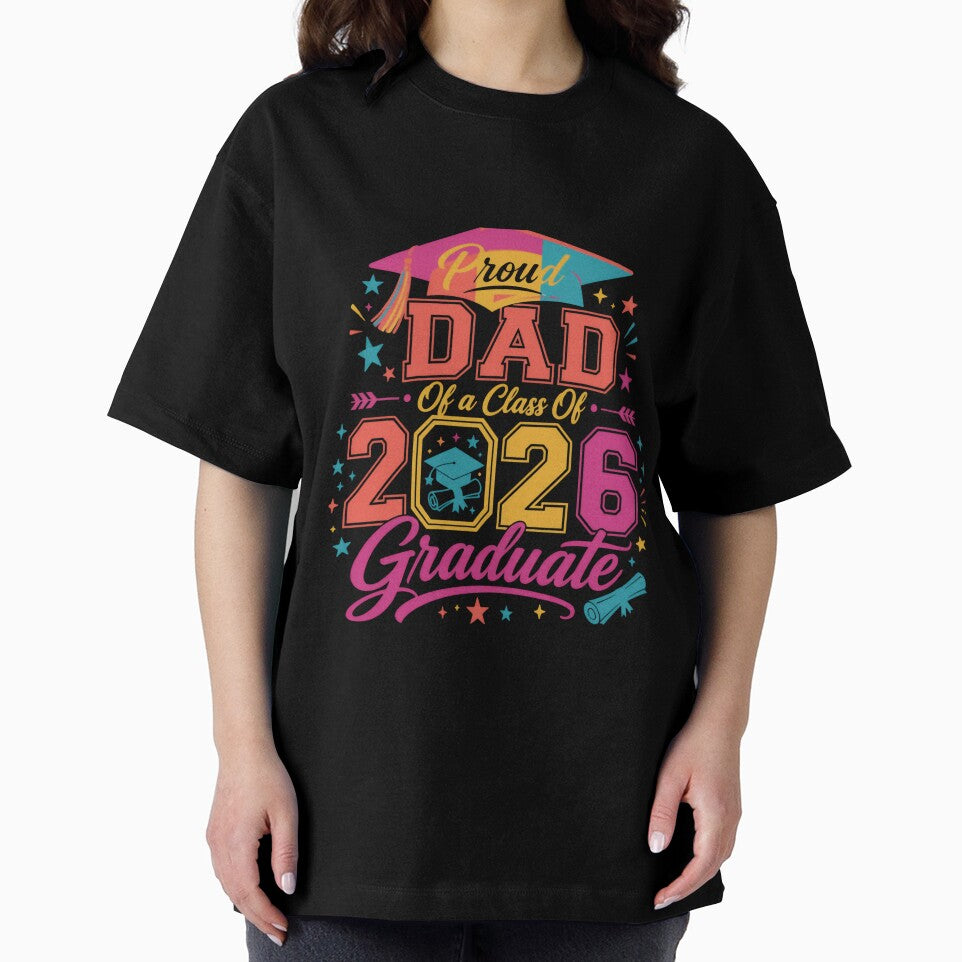Proud Dad Of A Class Of 2026 Graduate Father Parent by JonesFlora2025