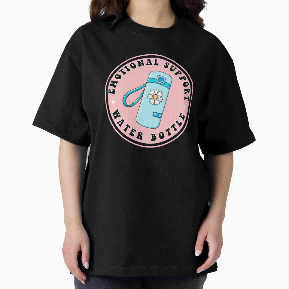 emotional support water bottle - Pink and blue by Ashi17