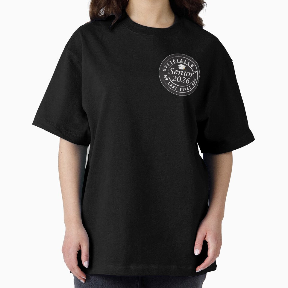 Officially a Senior 2026 – Graduation Last First Day Design by johsef