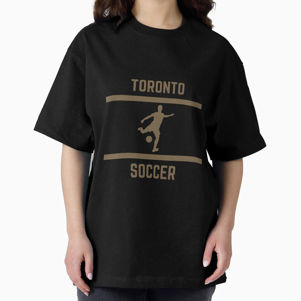 Gold Color Toronto Soccer by IssaraStudio