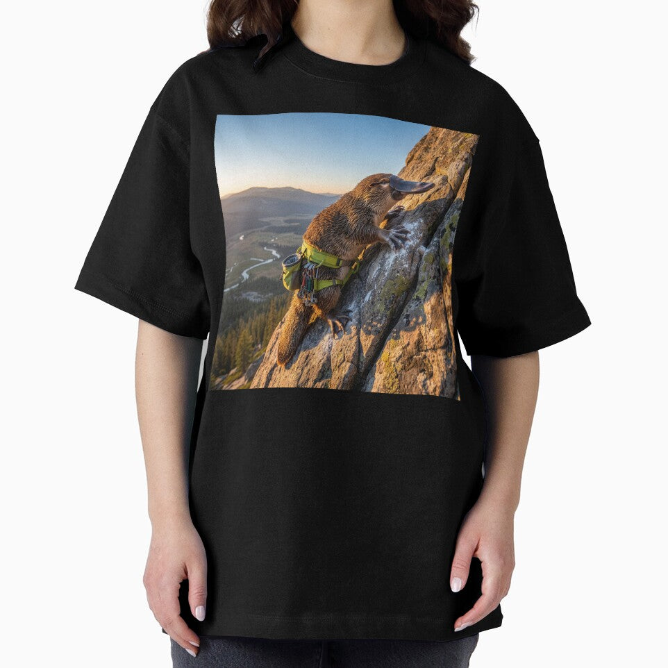 Rock Climbing Platypus Is Summit Bound by Tridentulus